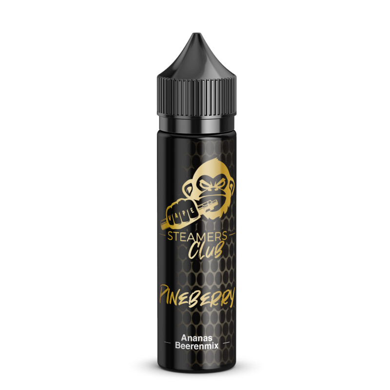 STEAMERS CLUB Pineberry 5 ml Aroma Longfill mit Banderole