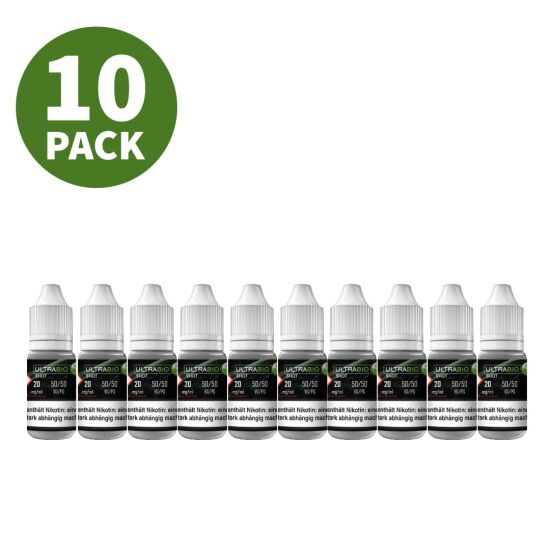 Ultrabio Nikotinshot 20 mg Einzelshot 10 ml 50/50