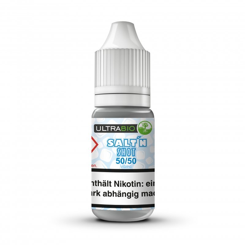 Ultrabio Nikotinsalzshot 1x 50VG/50PG 10 ml 20 mg mit Banderole