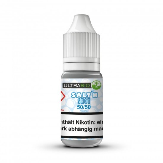 Ultrabio Nikotinsalz Shot 50VG/50PG 10 ml 20 mg mit...