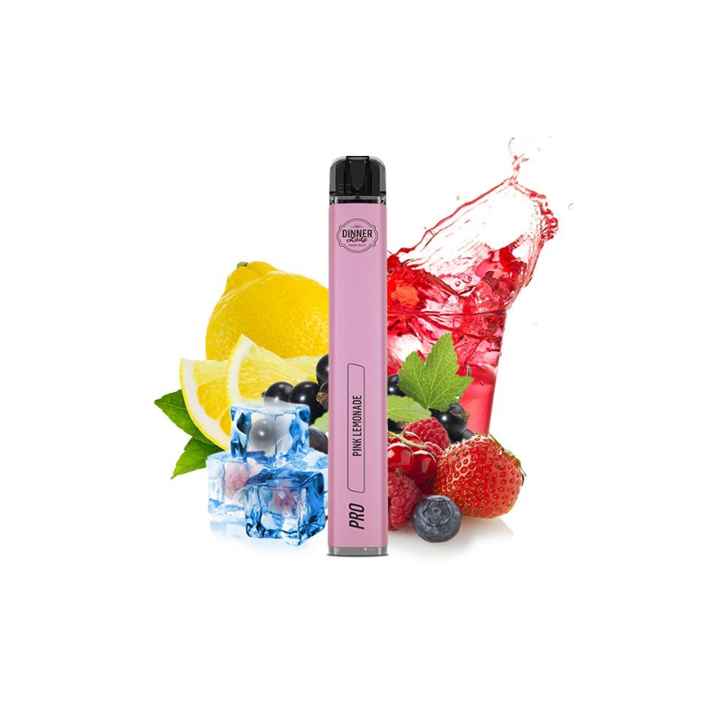 Dinner Lady Vape Pen Pro Einweg E-Zigarette - Pink Lemonade