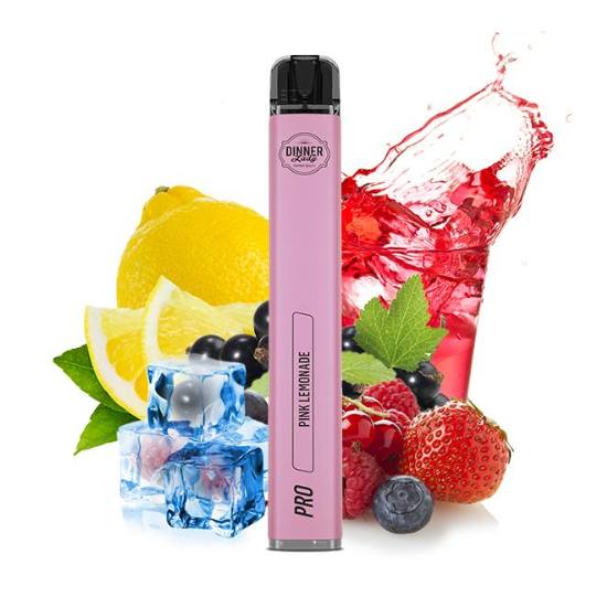 Dinner Lady Vape Pen Pro Einweg E-Zigarette - Pink Lemonade