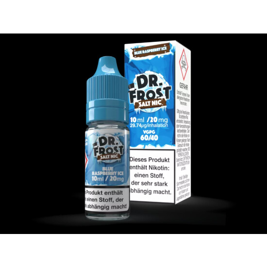 Dr. Frost Blue Raspberry Ice Nikotinsalz Liquid 20mg/ml...