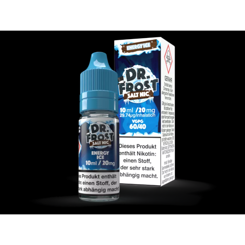 Dr. Frost Energy Ice Nikotinsalz Liquid 20mg/ml mit Banderole