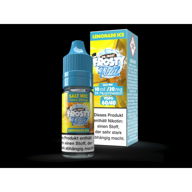 Dr. Frost Frosty Fizz Lemonade Ice Nikotinsalz Liquid 20mg/ml mit Banderole