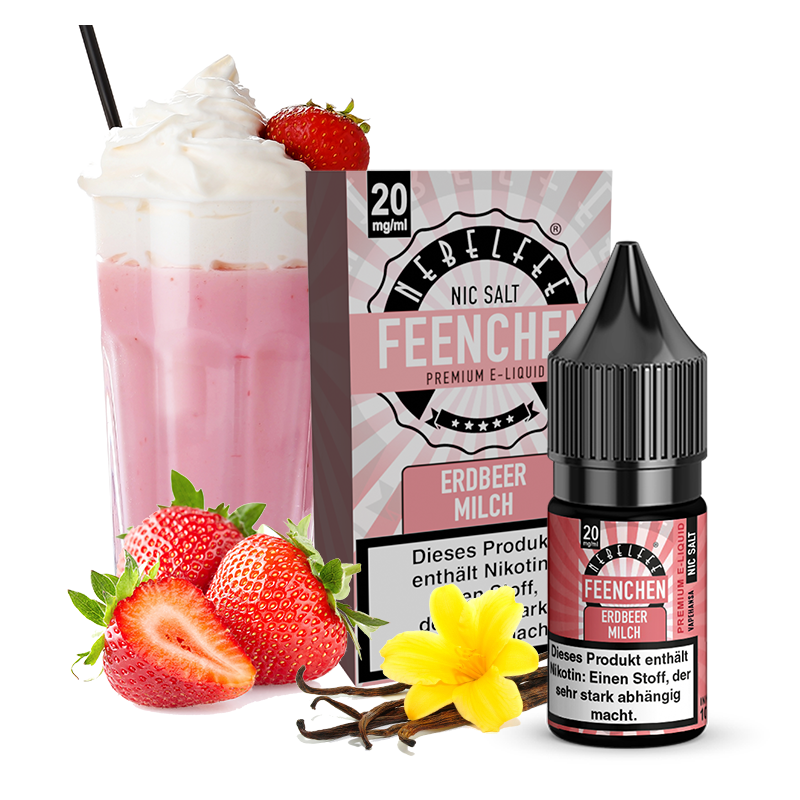 Liquid Erdbeermilch - Nebelfee 10 ml