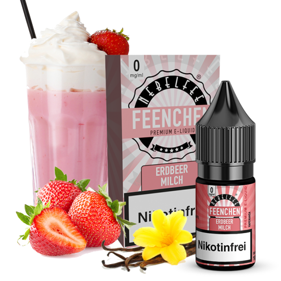 Liquid Erdbeermilch - Nebelfee 10 ml