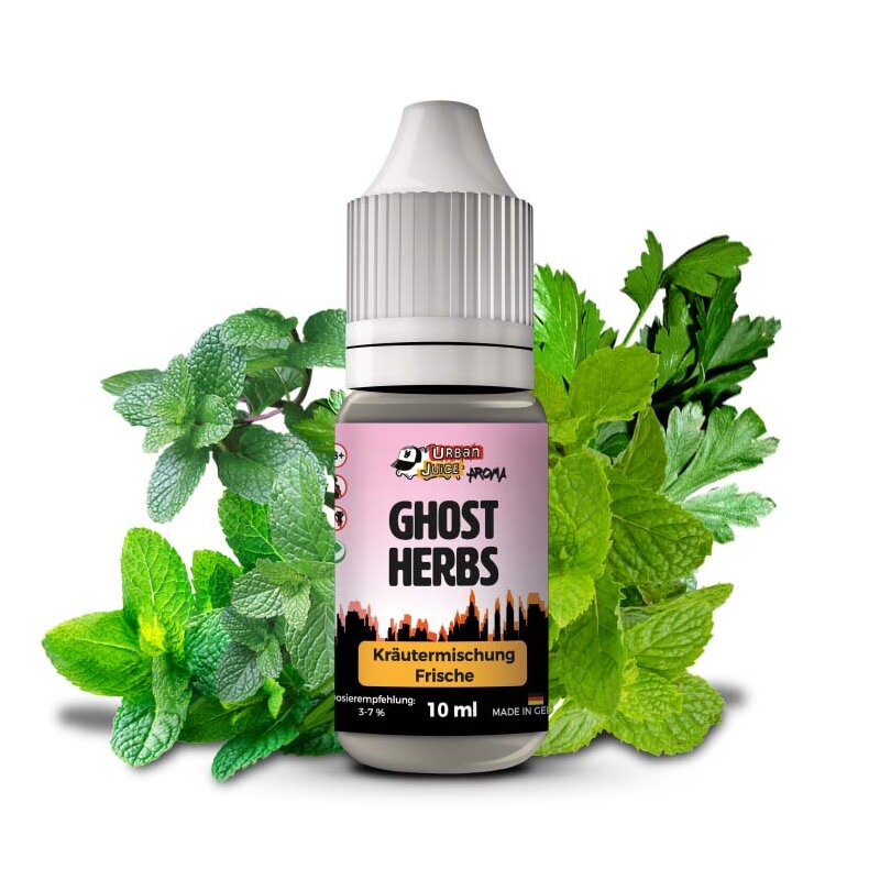 Urban Juice - Ghostherbs Aroma mit Banderole