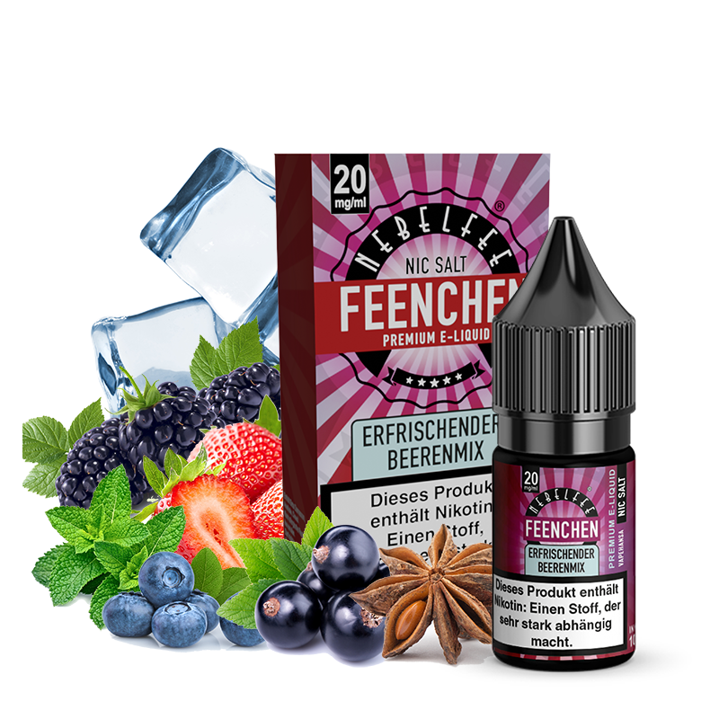 Liquid Erfrischender Beerenmix - Nebelfee 10 ml