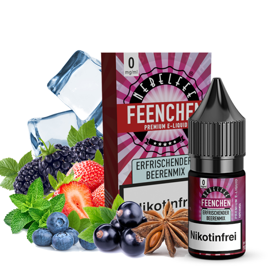 Liquid Erfrischender Beerenmix - Nebelfee 10 ml