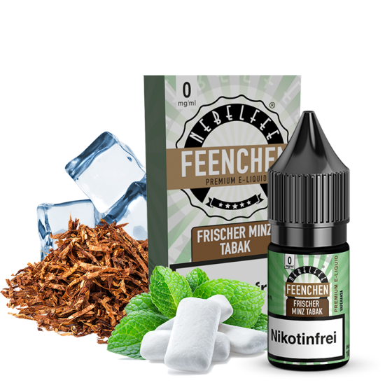 Liquid Minztabak - Nebelfee Frischer Minz Tabak 10 ml