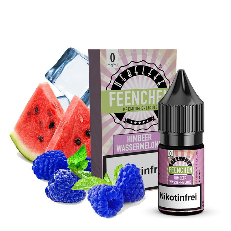 Nebelfee Himbeer Wassermelone Feenchen Liquid 10 ml 0 mg