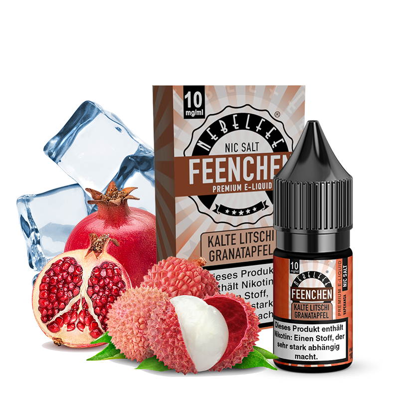Litschi Granatapfel Nikotinsalzliquid | Nebelfee 10 ml