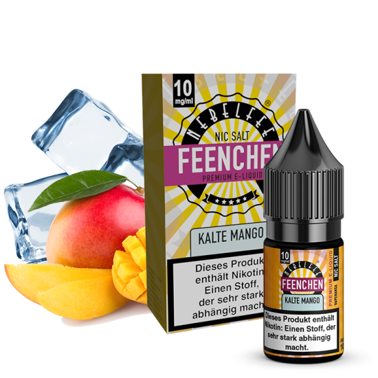 Nebelfee Kalte Mango Feenchen Nicsalt Liquid 10 ml 10 mg