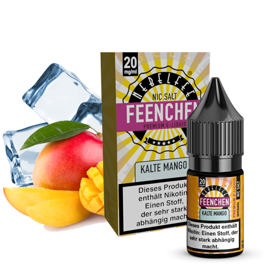 Nebelfee Kalte Mango Feenchen Nicsalt Liquid 10 ml 20 mg