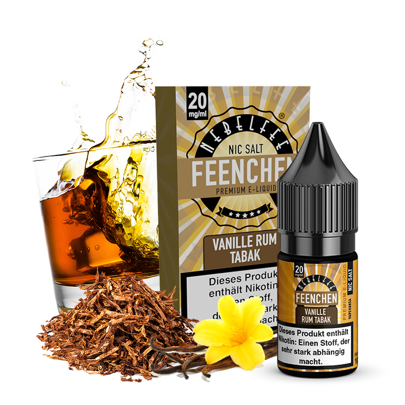 Liquid Vanille Rum Tabak - Nebelfee 10 ml