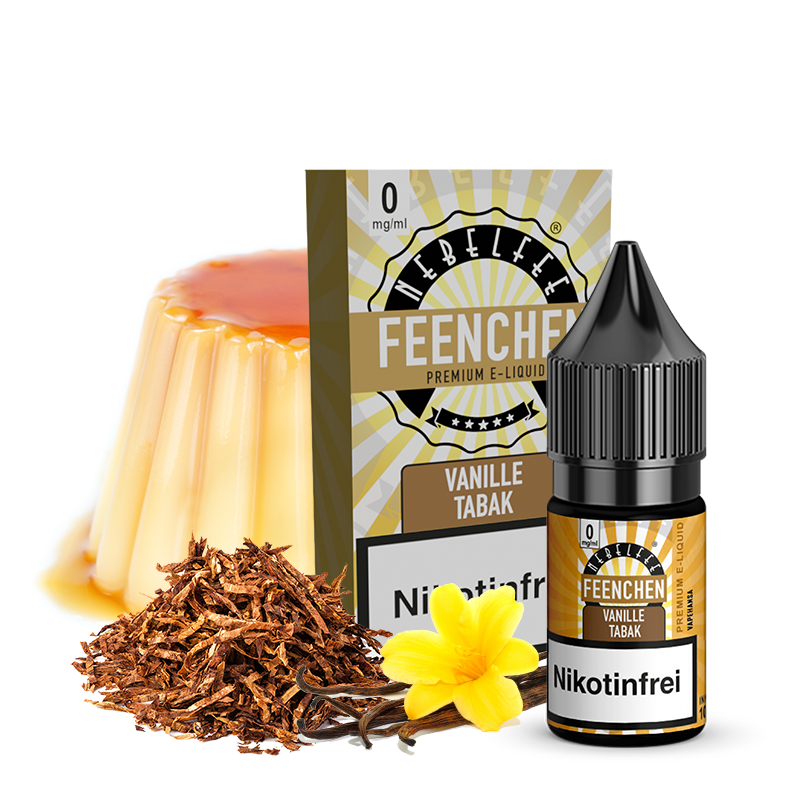 Vanille Tabak Feenchen Liquid 10 ml 0 mg