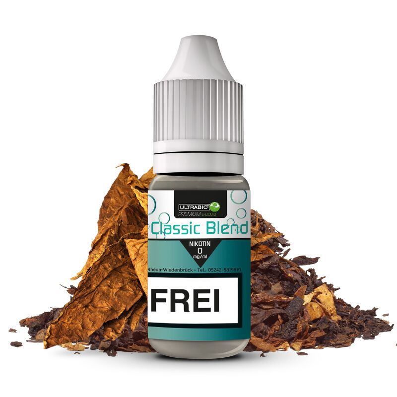 Classic Blend Nikotinliquid - ULTRABIO 10 ml