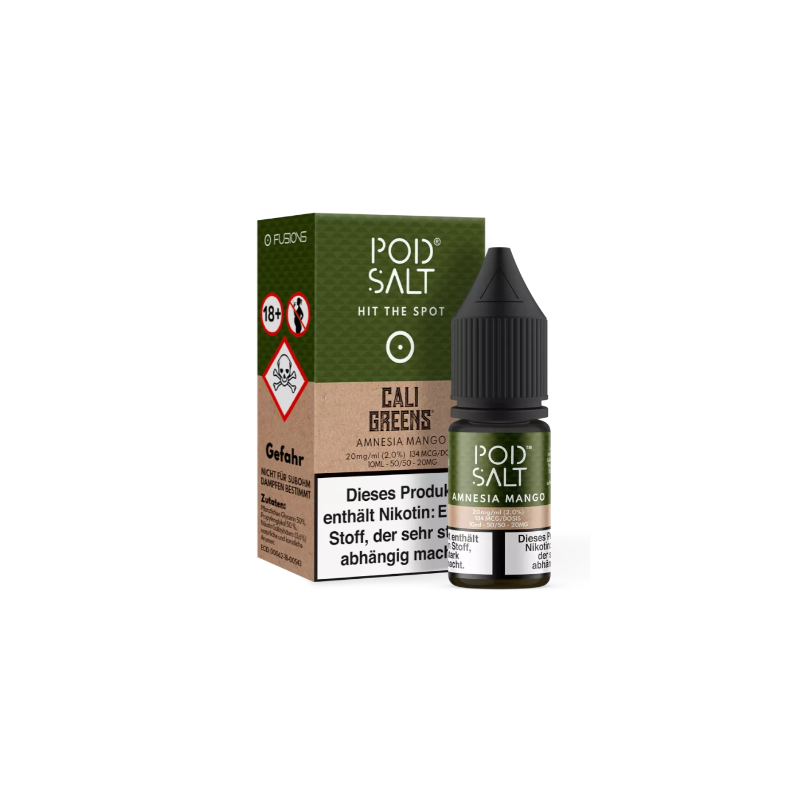Pod Salt Fusion Amnesia Mango 10ml 20mg Nikotinsalz Liquid