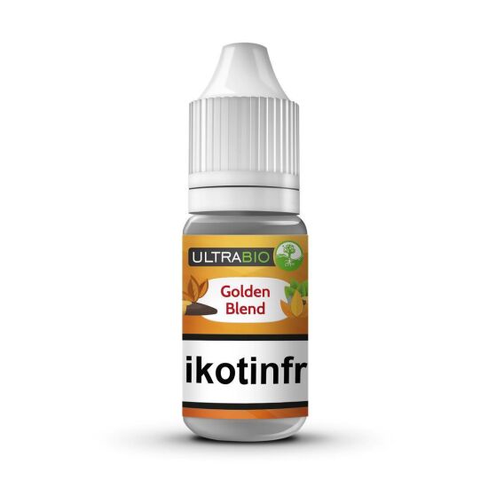 Ultrabio E-Liquid Golden Blend Liquid 10 ml  0 mg