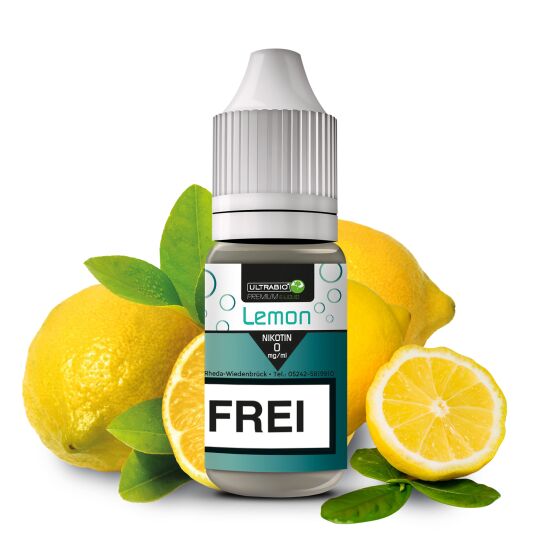 Zitrone Nikotinliquid - ULTRABIO 10 ml
