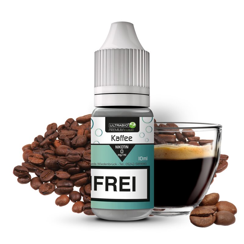 Ultrabio Kaffee Liquid 10 ml mit Banderole