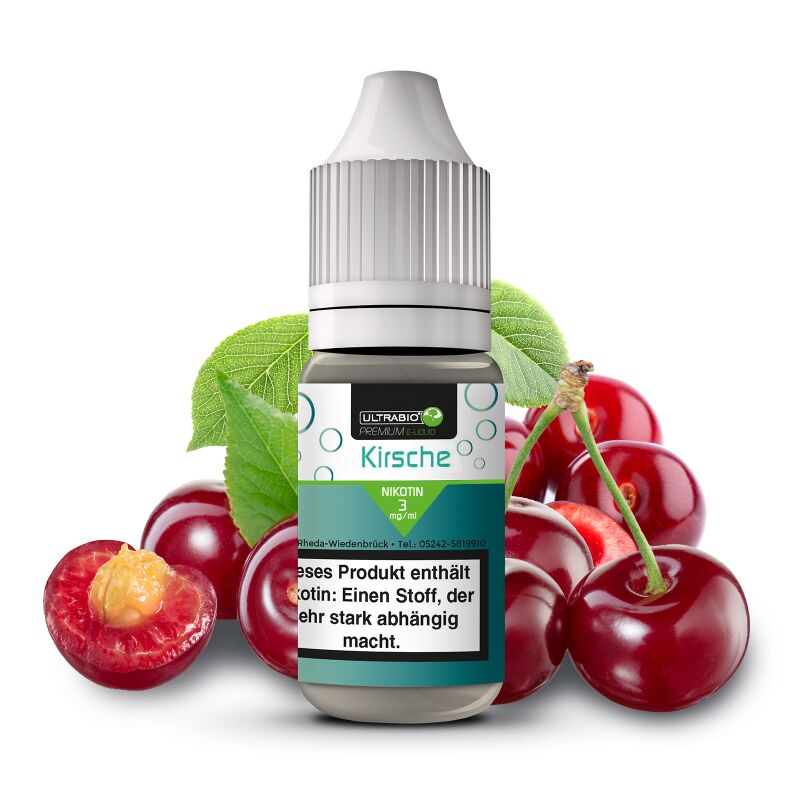 Ultrabio E-Liquid Kirsch Liquid  3 mg
