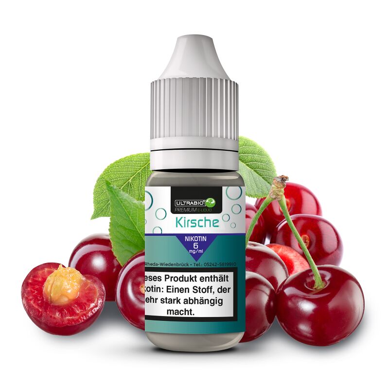 Ultrabio E-Liquid Kirsch Liquid  6 mg