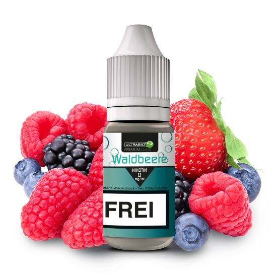 Ultrabio E-Liquid Waldbeere Liquid 10 ml  0 mg
