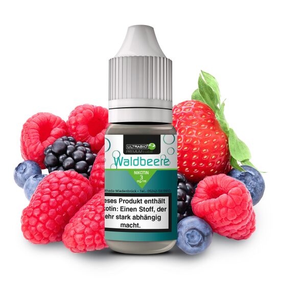 Waldbeeren Liquid | ULTRABIO 10 ml 6 mg