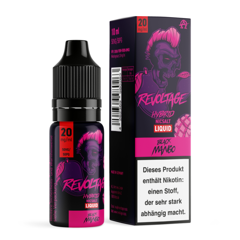 Revoltage - Black Mango E-Zigaretten Liquid 10ml/mg