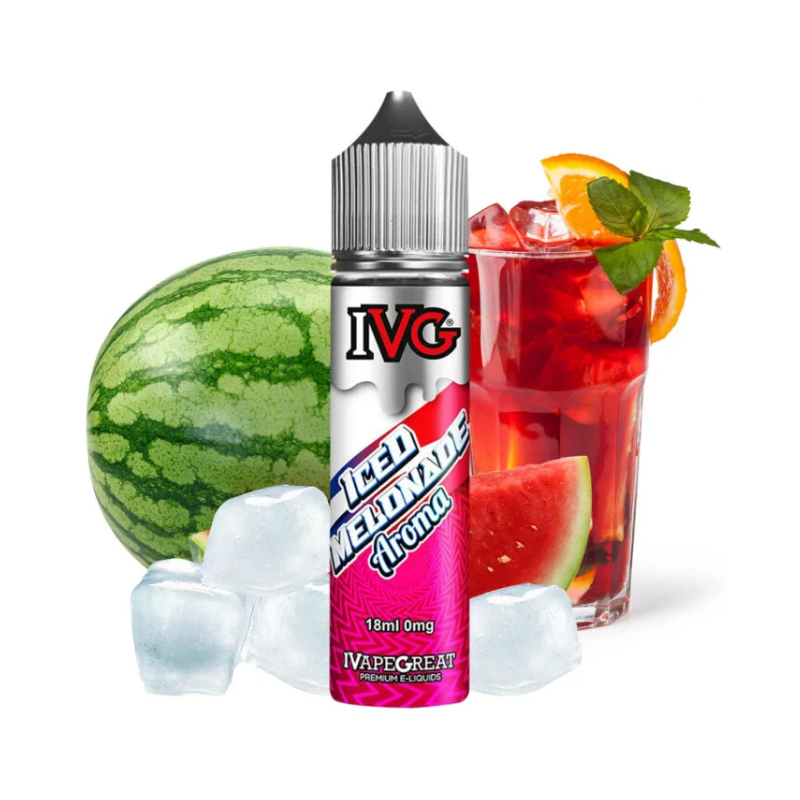 IVG - Crushed Iced Melonade 10ml Aroma mit Banderole