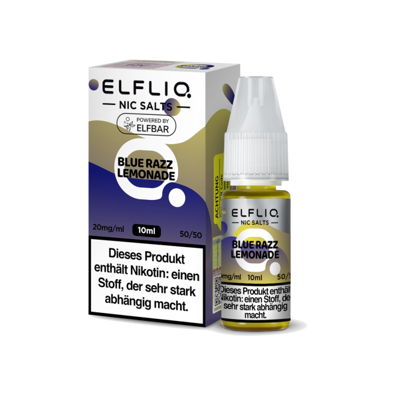 ELFLIQ Nikotinsalz Liquid 10mg Blue Razz Lemonade 10 ml
