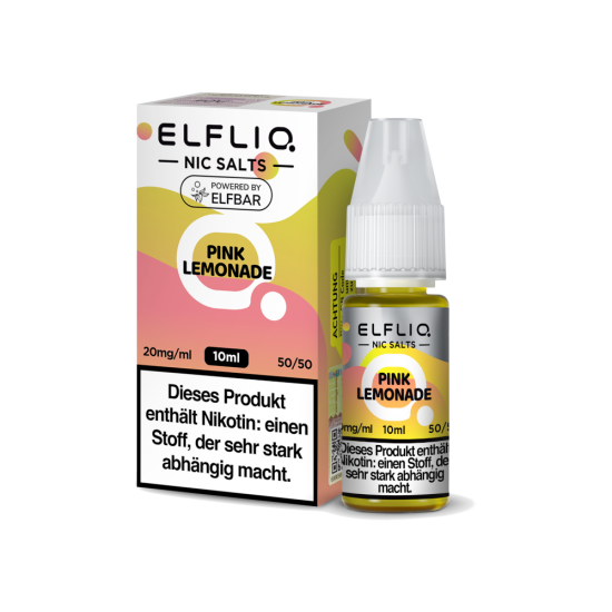 ELFLIQ Nikotinsalz Liquid 10mg Pink Lemonade 10 ml