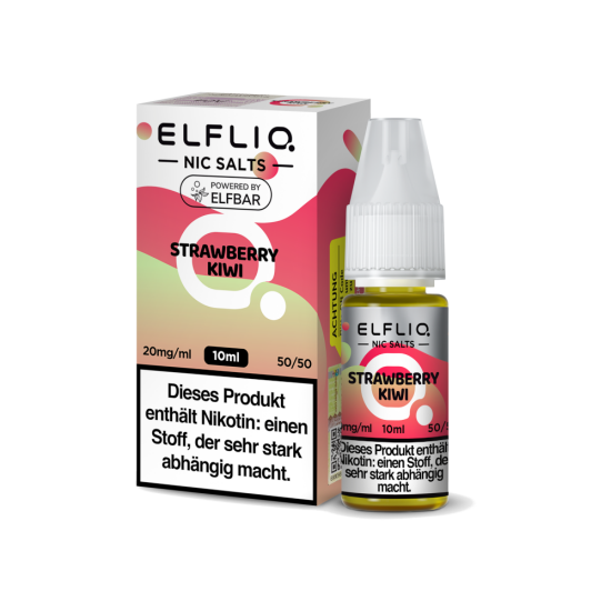 Strawberry Kiwi Liquid | ELFLIQ Nikotinsalz 10 ml 10 mg