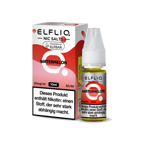 Watermelon Liquid | ELFLIQ Nikotinsalz 10 ml 10 mg