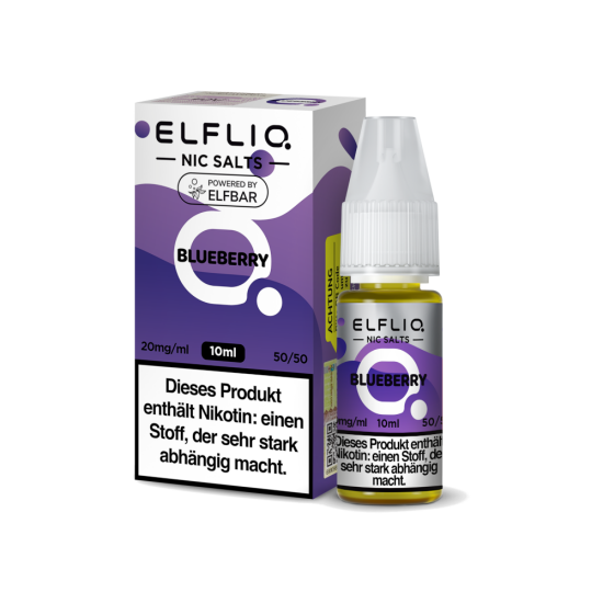 Blueberry Liquid | ELFLIQ Nikotinsalz 10 ml 20 mg