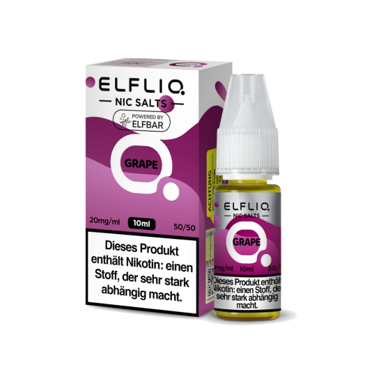 ELFLIQ Nikotinsalz Liquid 20mg Grape 10 ml