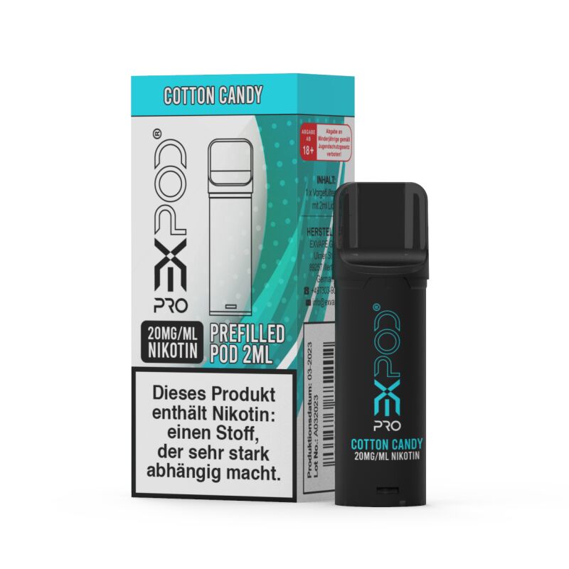 Prefilled Pod Cotton Candy - Expod Pro 20 mg
