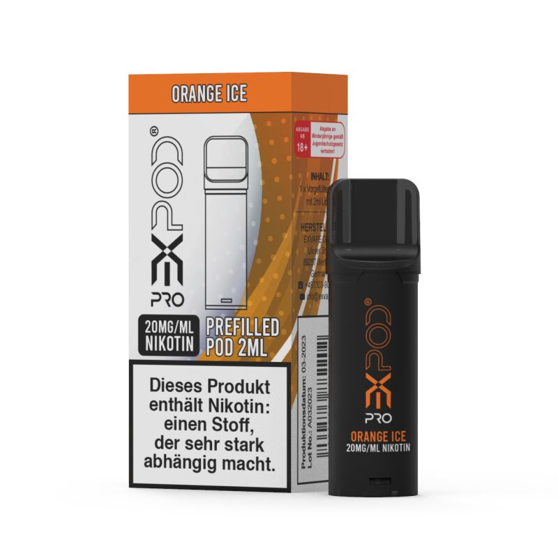 Orange Ice Pod | Prefilled Pod 2ml (Expod Pro) 20 mg