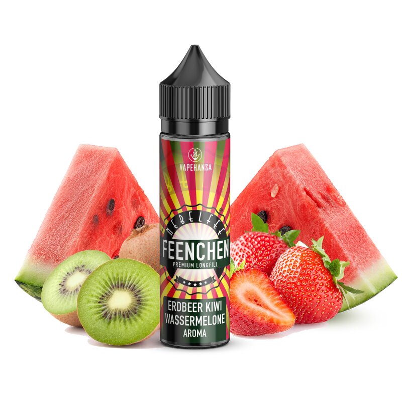 Nebelfee Erdbeer Kiwi Wassermelone Feenchen Aroma 5 ml Longfill mit Banderole