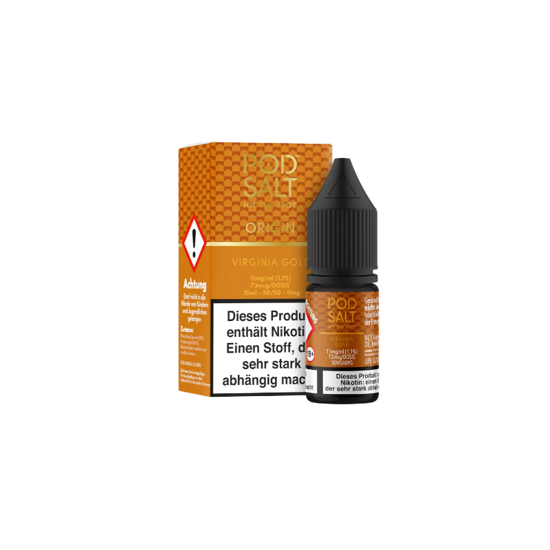 Pod Salt Origin 10ml - Virginia Gold - Nikotinsalz Liquid 20mg