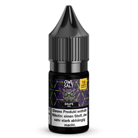Liquid Grape Aroma - OWL SALT 10 ml 10 mg