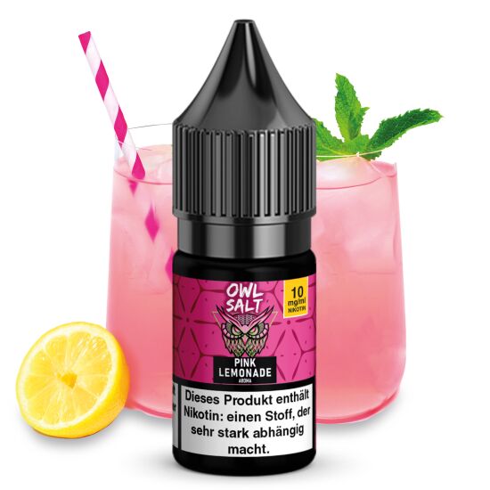 Pink Lemonade Liquid | OWL SALT Nikotinsalz 10 ml 10 mg