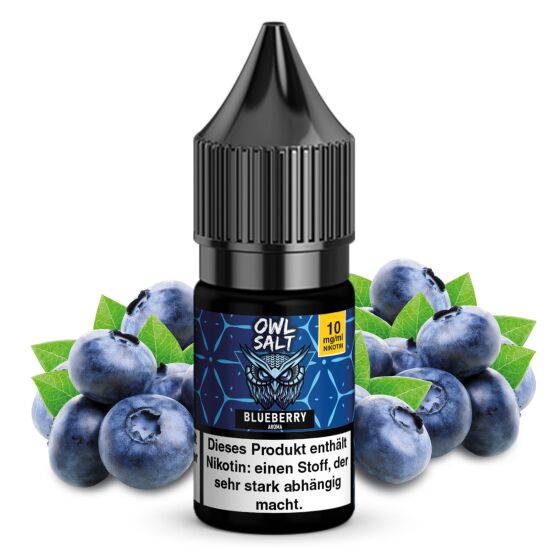 Blueberry Liquid | OWL SALT Nikotinsalz 10 ml 10 mg