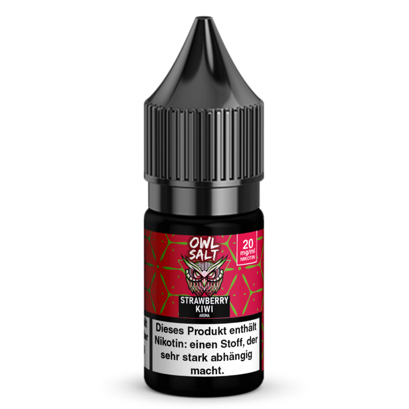 Liquid Strawberry Kiwi Aroma - OWL SALT 10 ml 20 mg