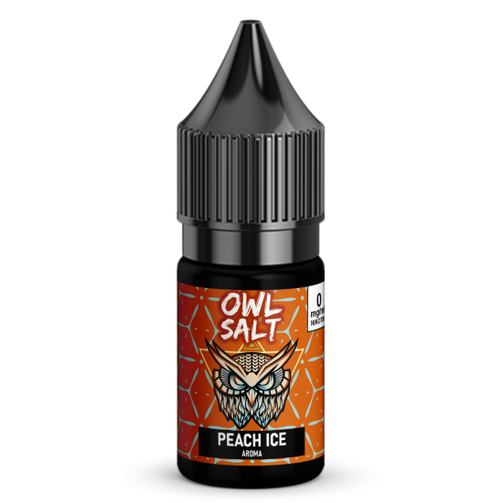 Liquid Peach Ice Aroma - OWL SALT 10 ml 0 mg