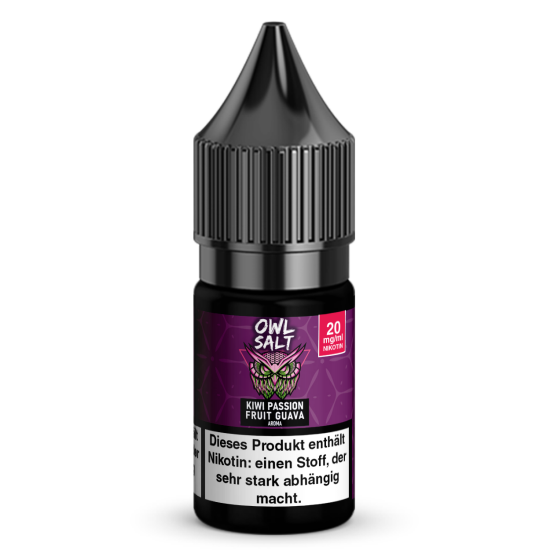 Kiwi Passionfruit Guava Liquid | OWL SALT Nikotinsalz 10...