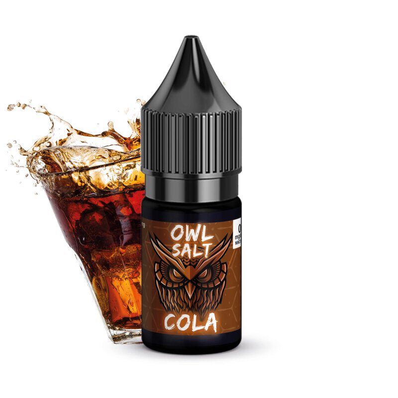 Cola Liquid E-Zigarette Nikotinsalzliquid 10 ml OWL SALT