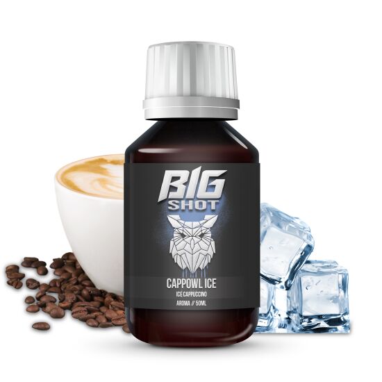 Aroma Eiskaffee - Big Shot Ice Cappowl 50 ml in 500 ml...